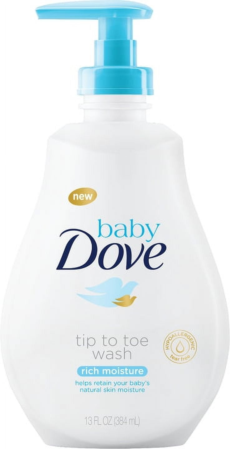 Baby Dove Rich Moisture Wash 13 oz (Pack of 4)