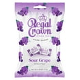 thumbnail image 1 of Regal Crown Sour Grape Candy | Traditional Sour Grapes Candy | Tart and Tangy Old Fashioned Sour Grape Hard Candy Brought To You By Iconic Candy | 6.25oz Peg Bag (1), 1 of 1
