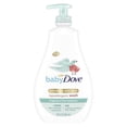 thumbnail image 1 of Baby Dove Sensitive Skin Care Baby Wash For Baby Bath Time Fragrance Free Moisture Fragrance Free And Hypoallergenic, Washes Away Bacteria 20 Oz - Pack of 2, 1 of 5