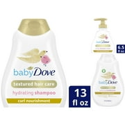 Baby Dove Textured Hair Bundle, 3 Count