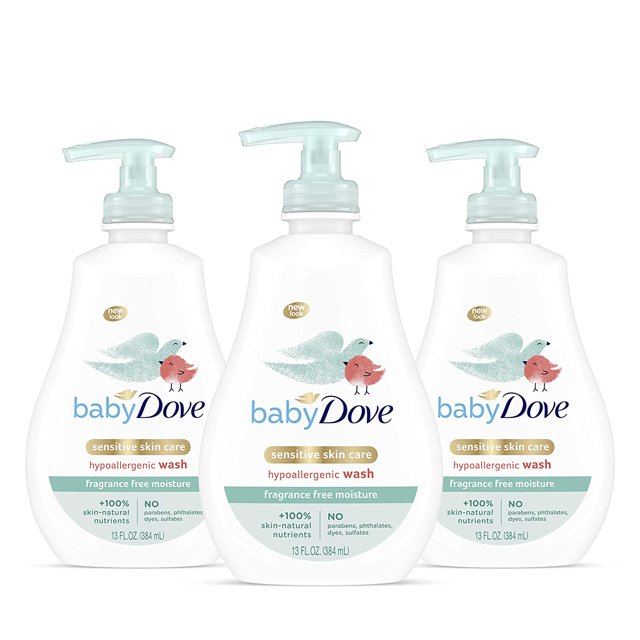 Baby Dove Tip to Toe Baby Body Wash For Baby's Sensitive Skin Sensitive