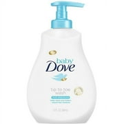 Baby Dove Tip to Toe Wash, Rich Moisture 13 oz (Pack of 3)