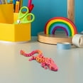 thumbnail image 1 of Baby Dragon Collectible Figurine 3D Printed Flexible Joint Movable Desk Ornament Decorative Fantasy Model Toy Gift for Car Home Office 1 Pack, 1 of 7
