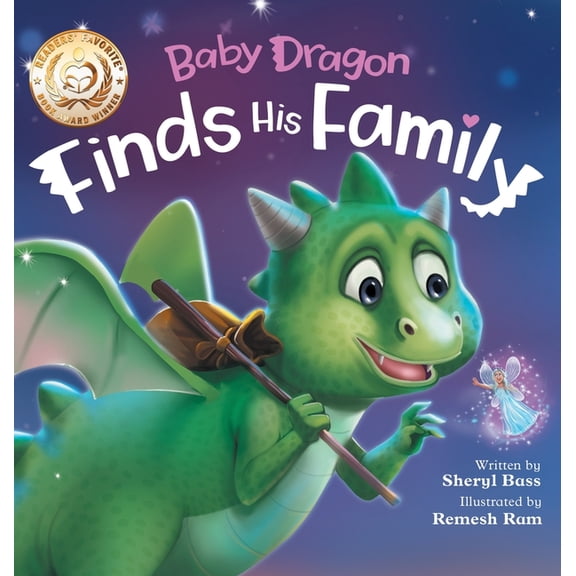 Baby Dragon Finds His Family: A Picture Book About Belonging for Children Age 3-7, (Hardcover)