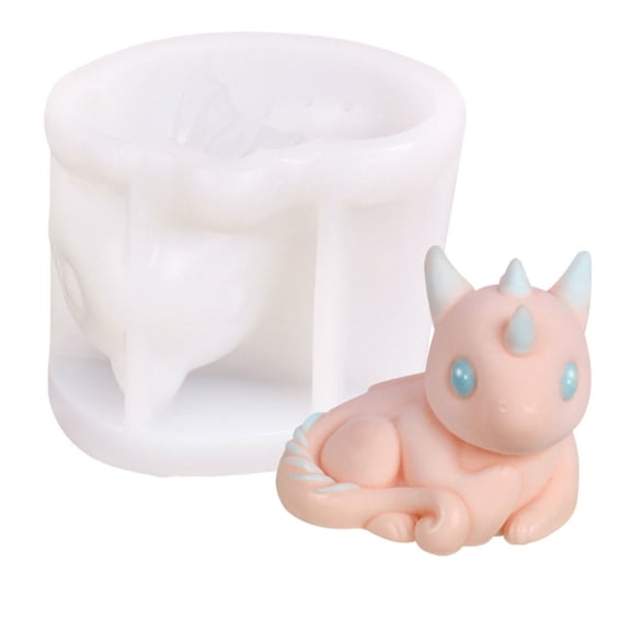 Baby Dragon Shape Silicone Mold Baking Tool Mousse Cake Decorating Mold for Making Chocolate, Candy, Candle, Soap