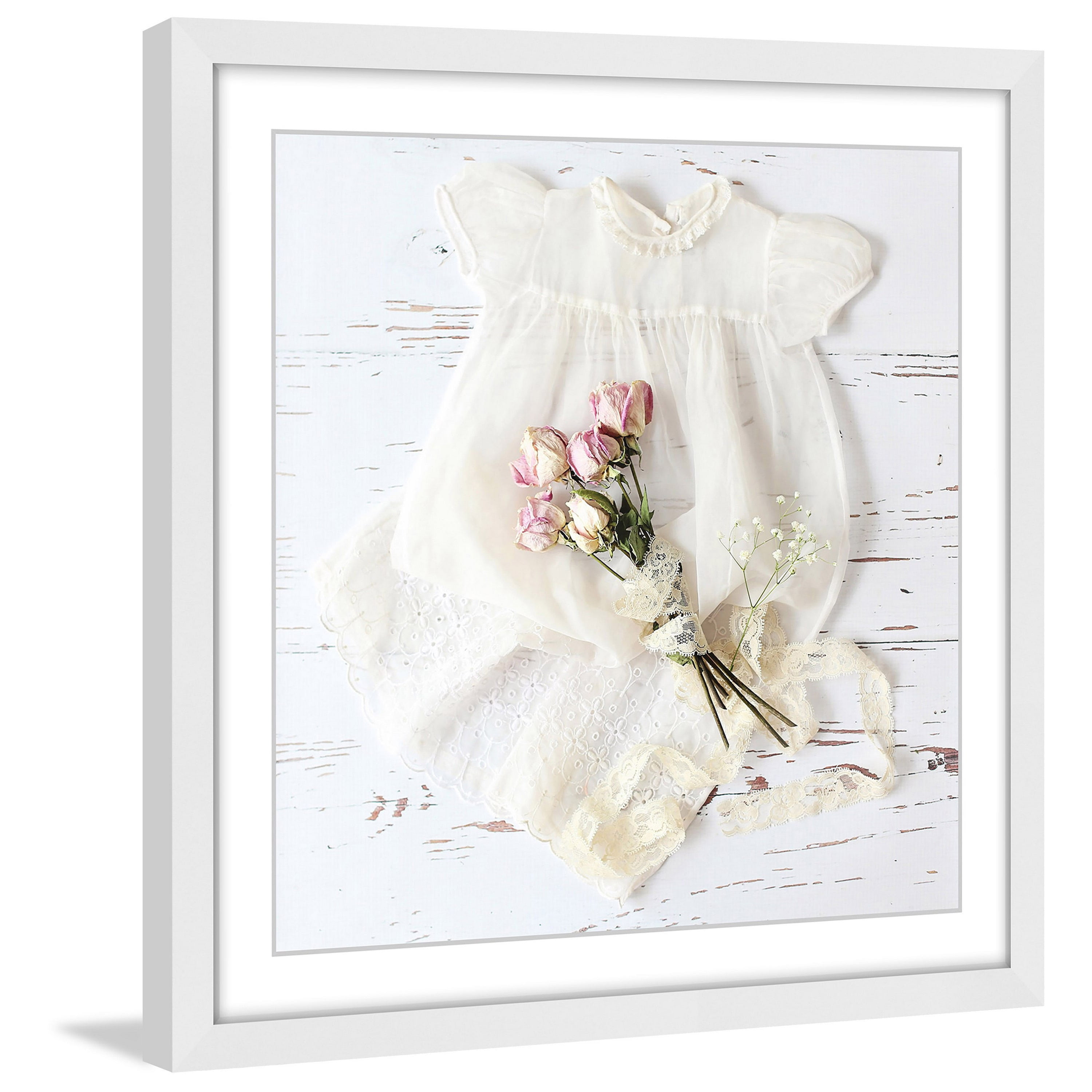 "Baby Dress Collection 2" Framed Painting Print