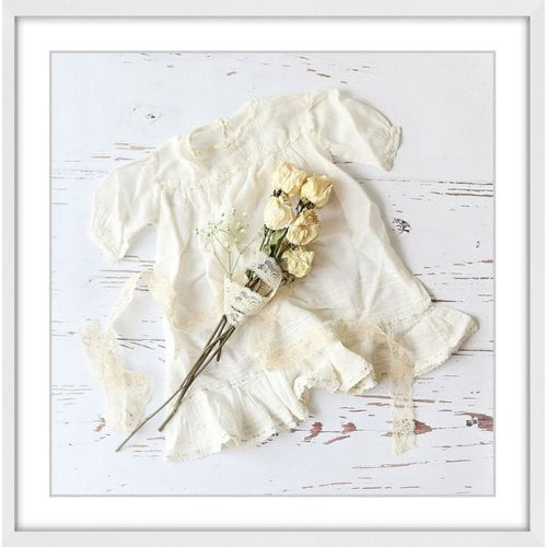 "Baby Dress Collection 3" Framed Painting Print