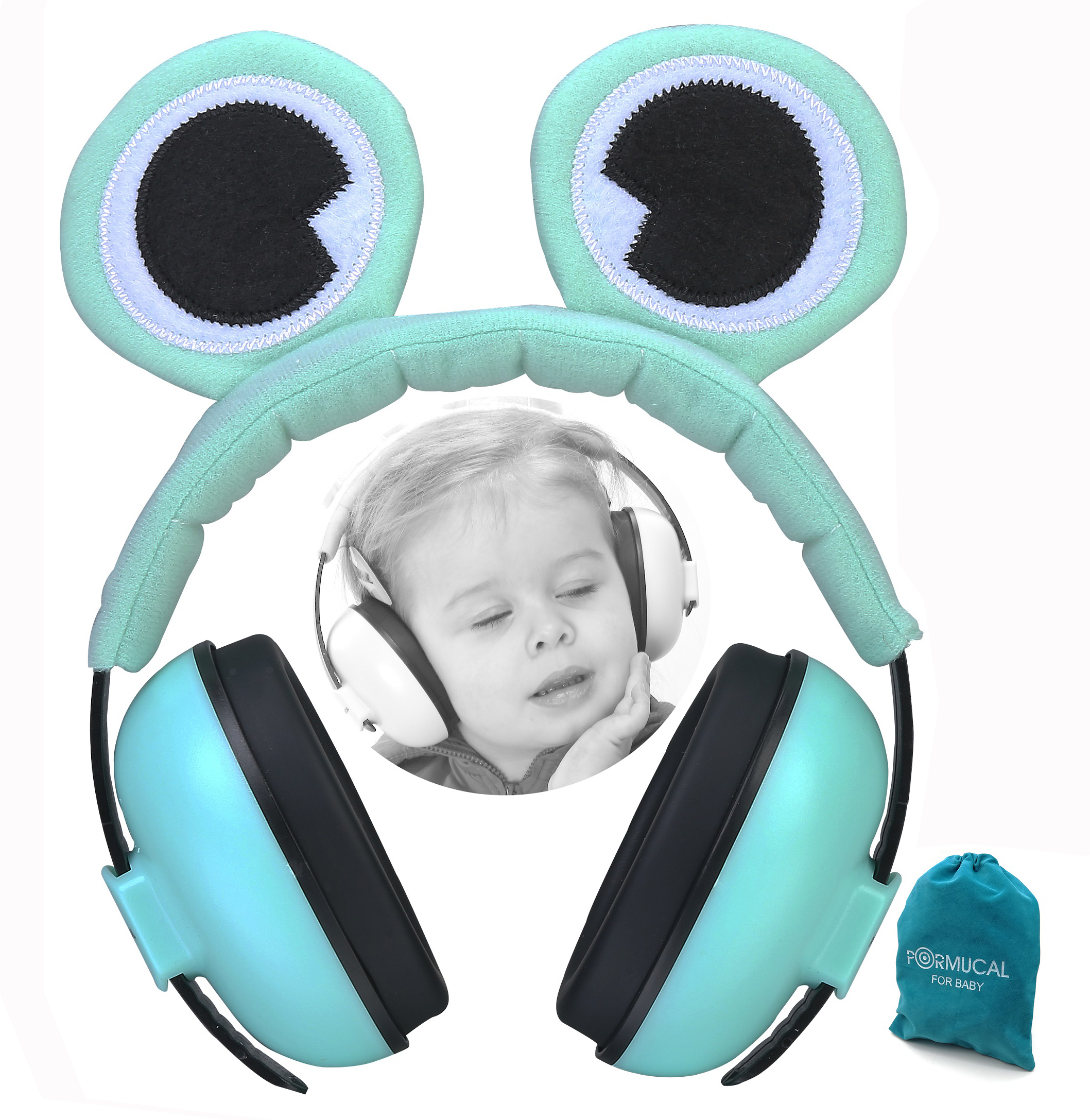 Baby Ear Protection For Babies For 3 Months To 2+ Years Noise Reduction