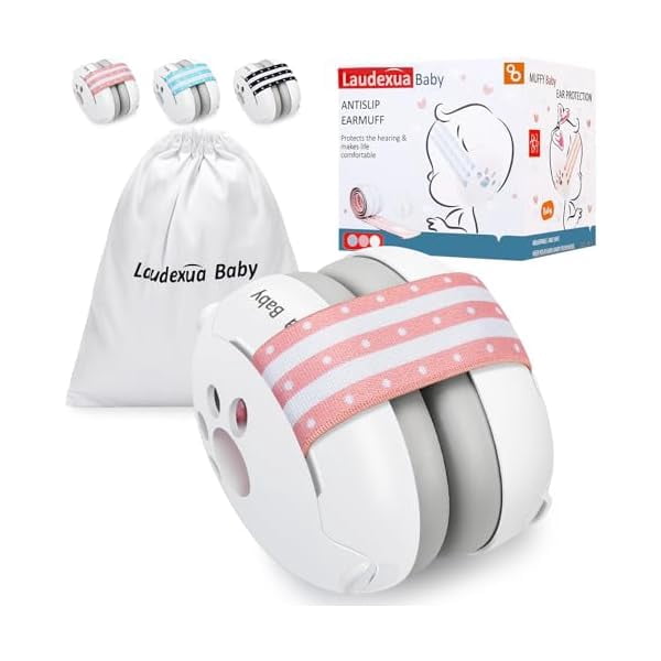 Baby Ear Protection, Noise Cancelling Headphones for Babies and Toddlers Up to 36 Months