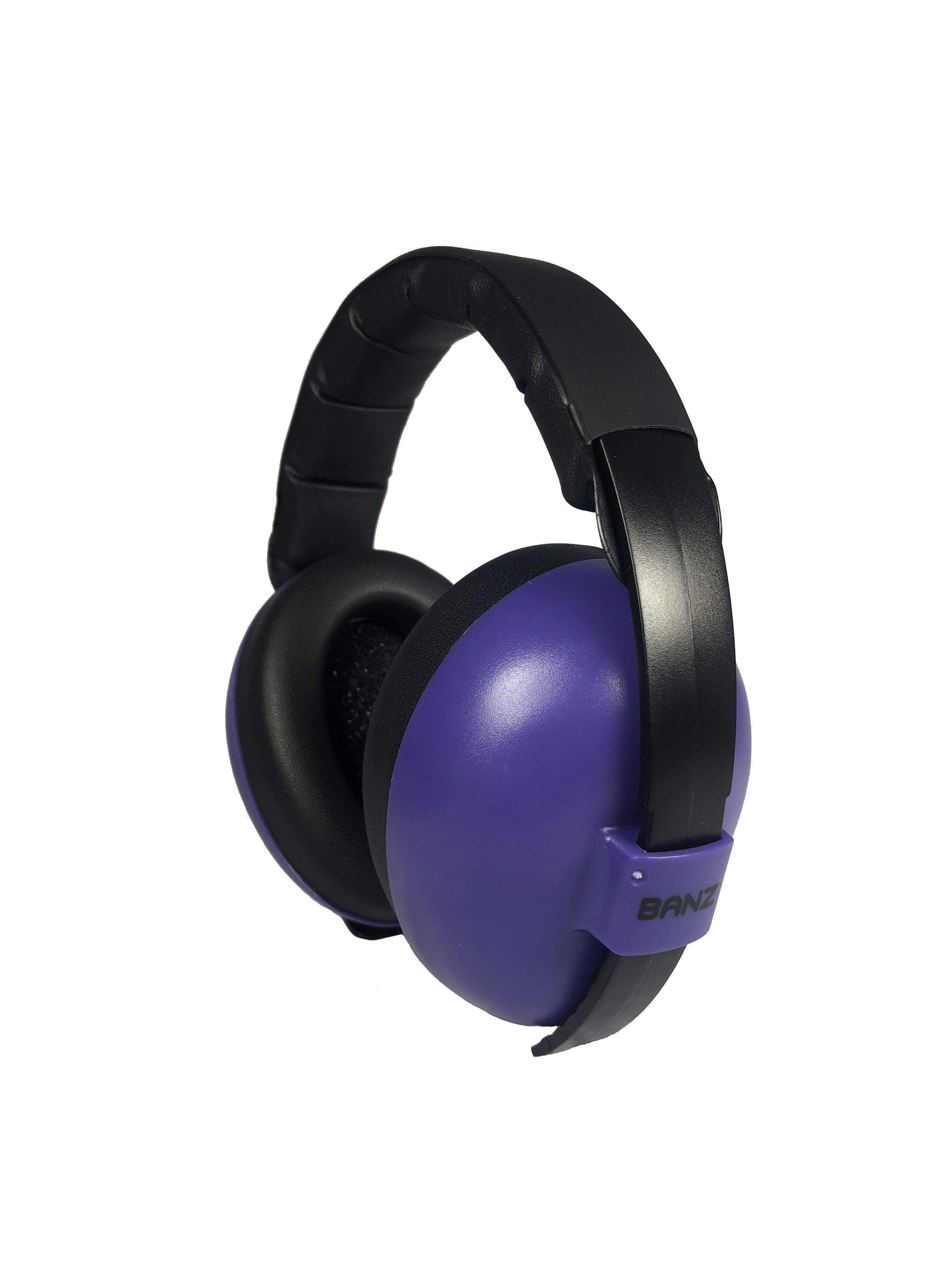 Team Colors - Baby Hearing Protection Earmuffs and Kids Hearing Protection Earmuffs - Baby - Purple