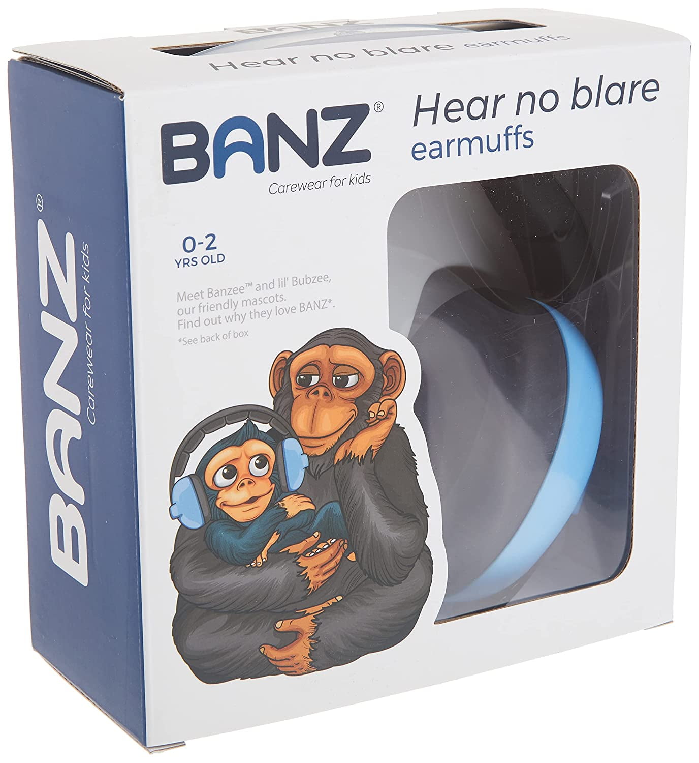 Baby Hearing Protection Earmuffs (Solids) - One Size - Sky Blue