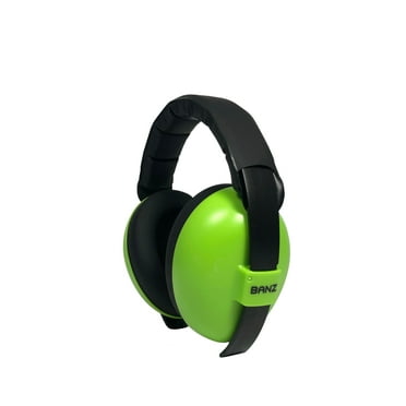 Baby Hearing Protection Earmuffs (Solids) - One Size - Peridot