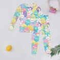 thumbnail image 1 of Baby Easter Outfit Girl Long Sleeve Easter Print Top and Pants Set Girls Outfits Light Purple 4-5 Years, 1 of 3