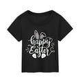 thumbnail image 1 of Baby Easter Shirts Cute Bunny Funny Rabbit Graphic Tshirts Easter Outfit Kids Tee Tops Size 7-8, 1 of 4