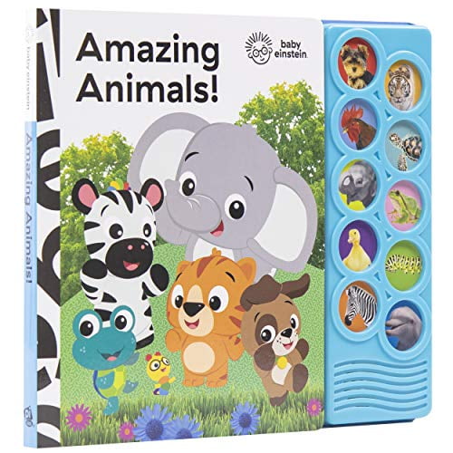 Pre-Owned Baby Einstein: Amazing Animals! Sound Book [With Battery] (Board book) 1503752828 9781503752825