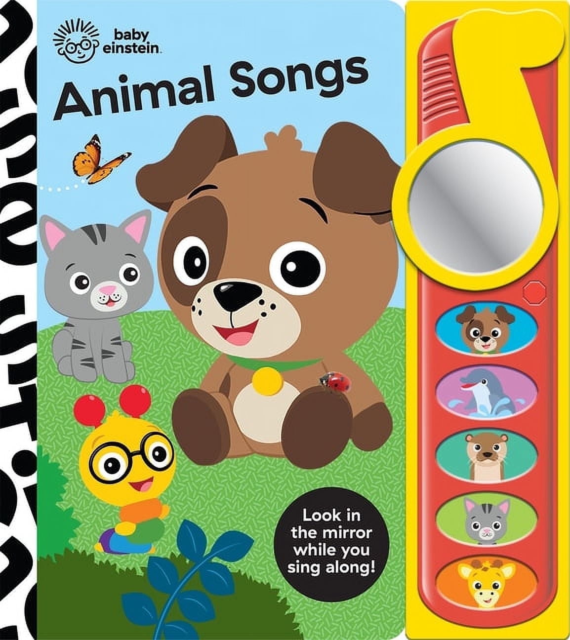 Baby Einstein Animal Songs Mirror Sound Book PI Kids Walmart