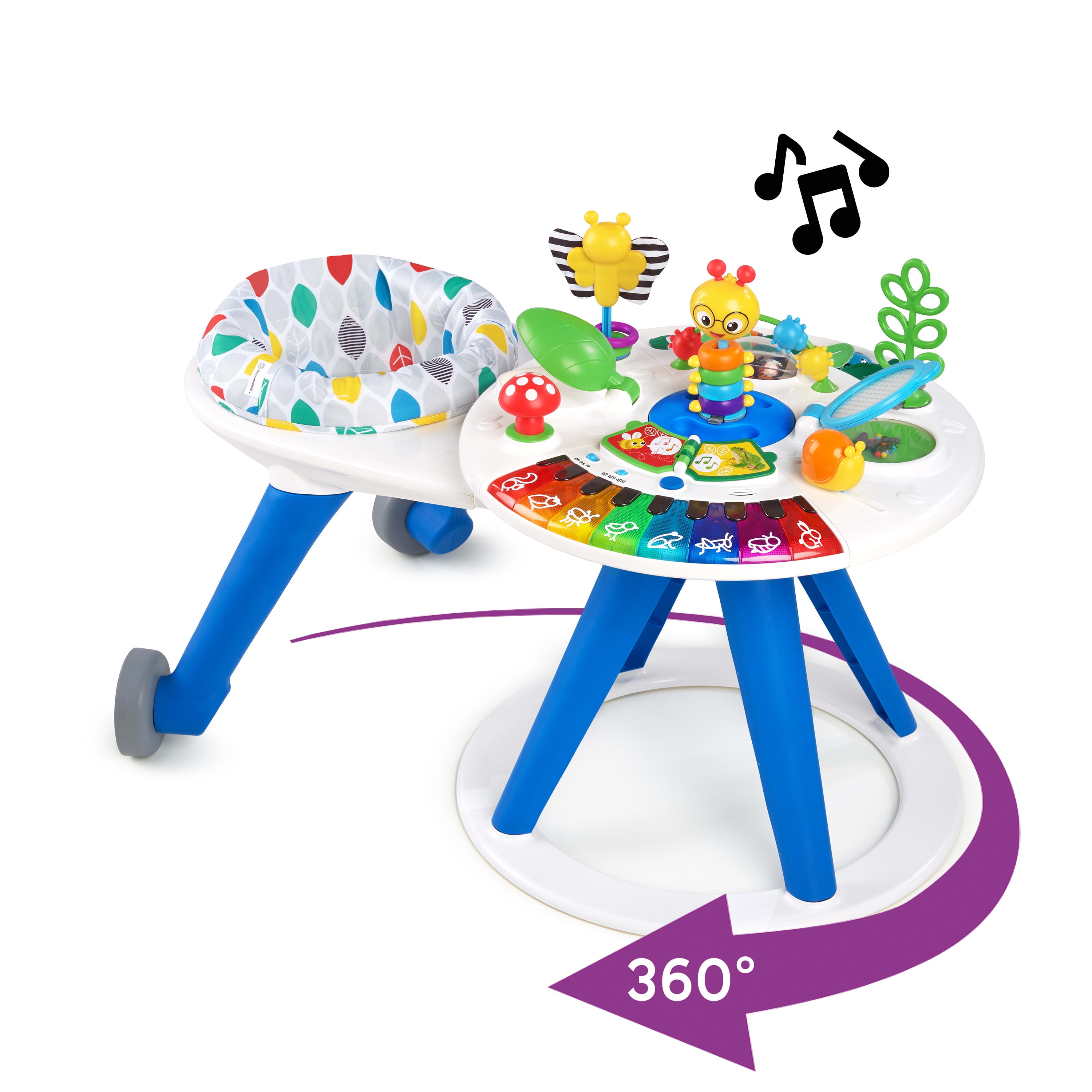 Baby Einstein Jouet d'activités Sticky Spinner multicolore