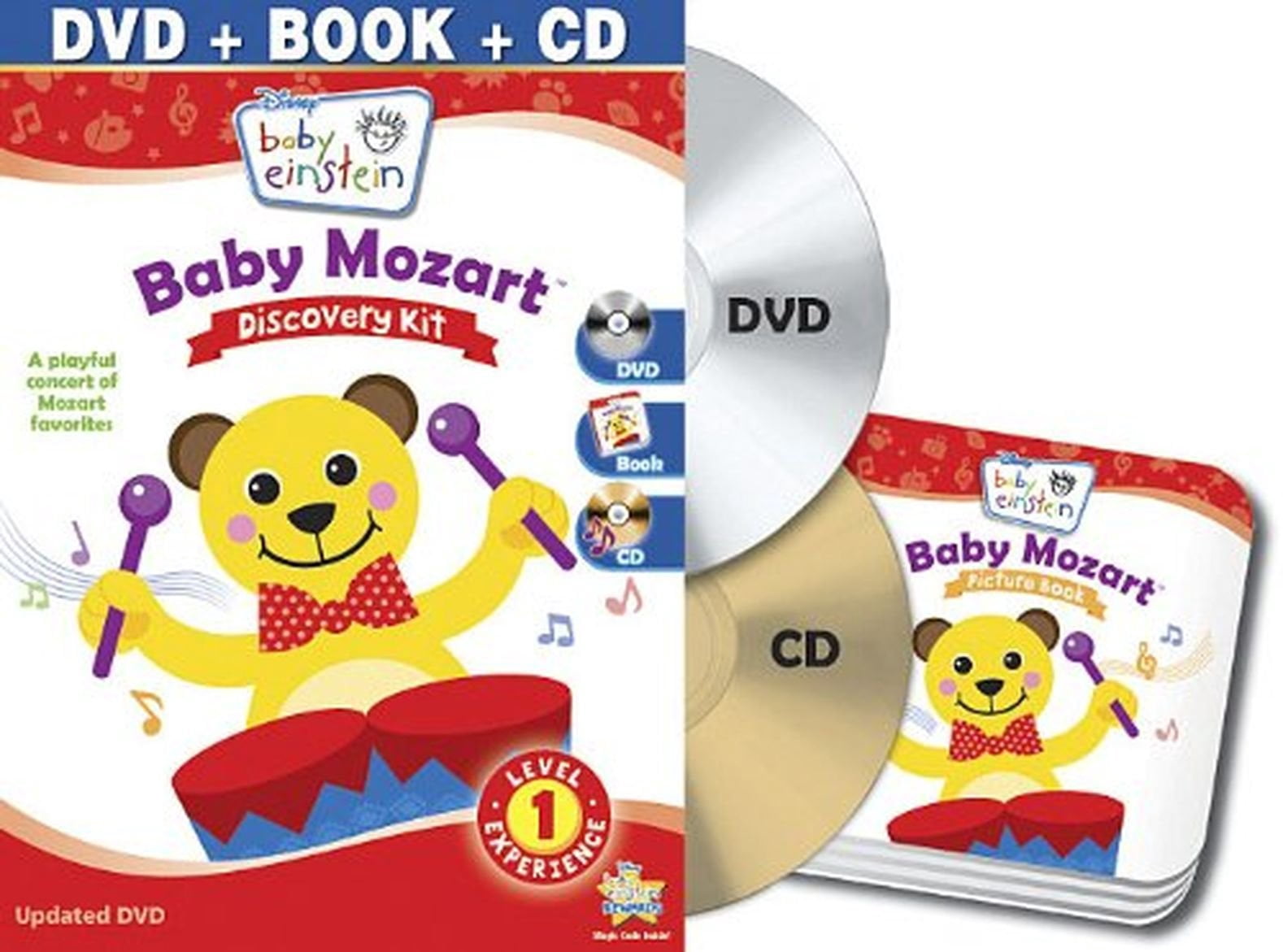 Baby Einstein: Baby Mozart Discovery Kit (DVD + CD and Picture
