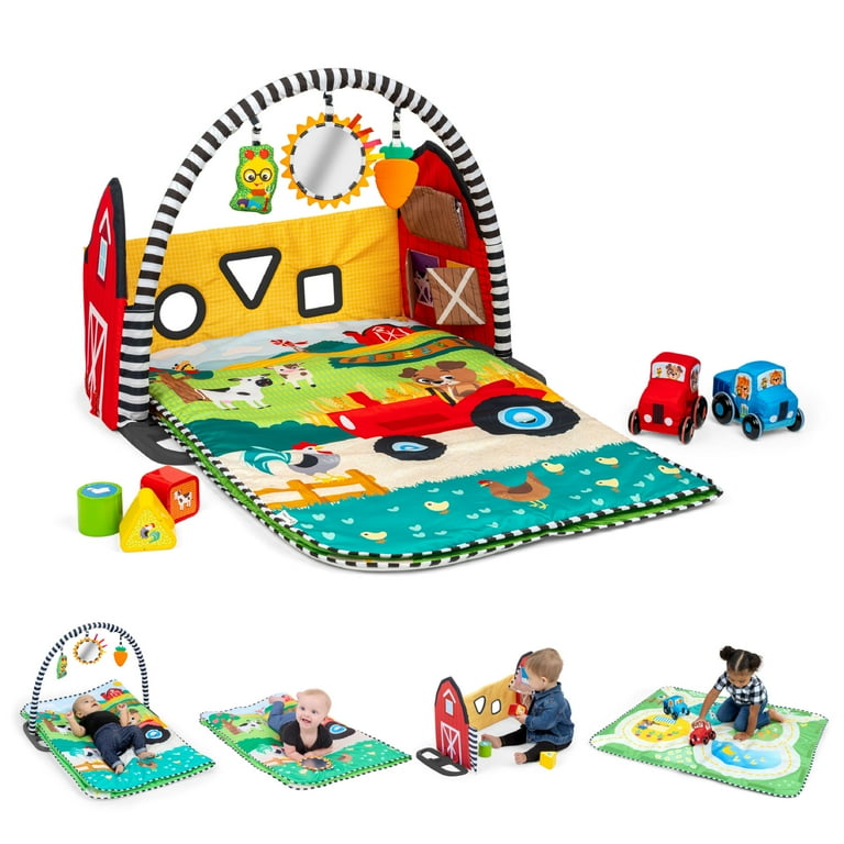 Baby Einstein Farm Explorers Busy Barnyard Grow with Me Activity