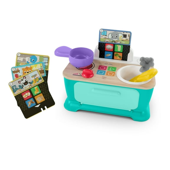 Baby Einstein + Hape Magic Touch Kitchen Pretend to Cook Toy, Ages 9 Months and Up