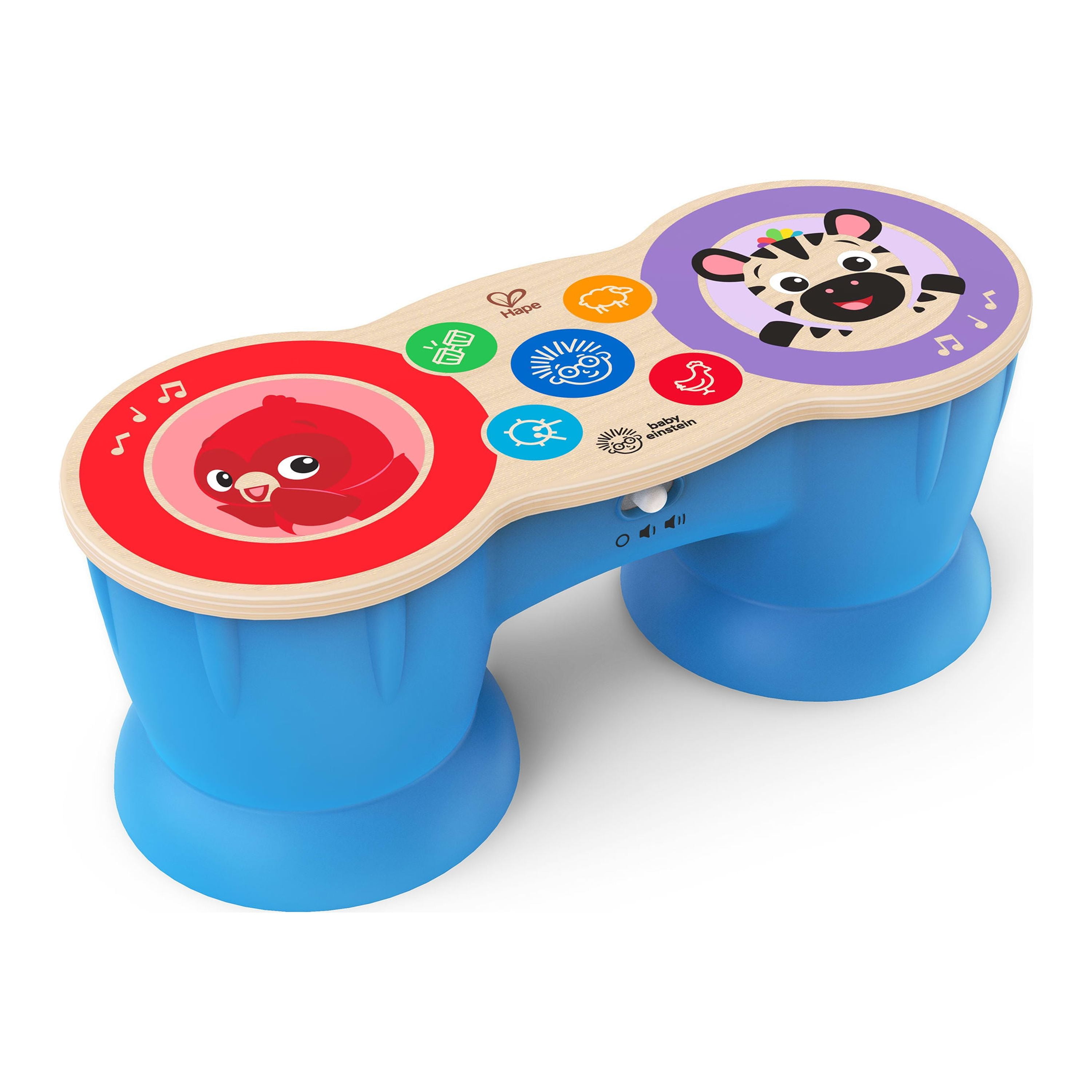 Oxybul - Quand la noblesse du bois (Hape Toys) rencontre la qualité du son  et la magie de l'électronique (Baby Einstein), ça donne cette batterie  connectée Magic touch ! 🥁  Cerise