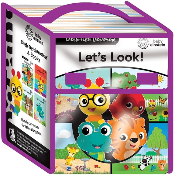 Baby Einstein: Little First Look and Find 4 Books, (Paperback)