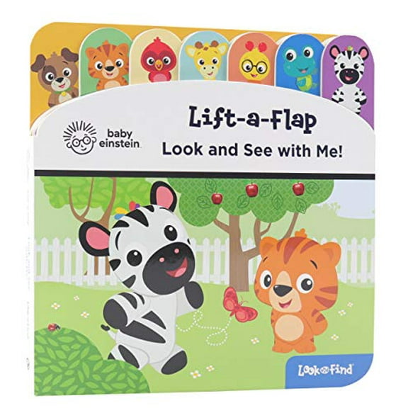 Pre-Owned Baby Einstein: Look and See with Me! Lift-A-Flap Look and Find (Board book) 1503752577 9781503752573