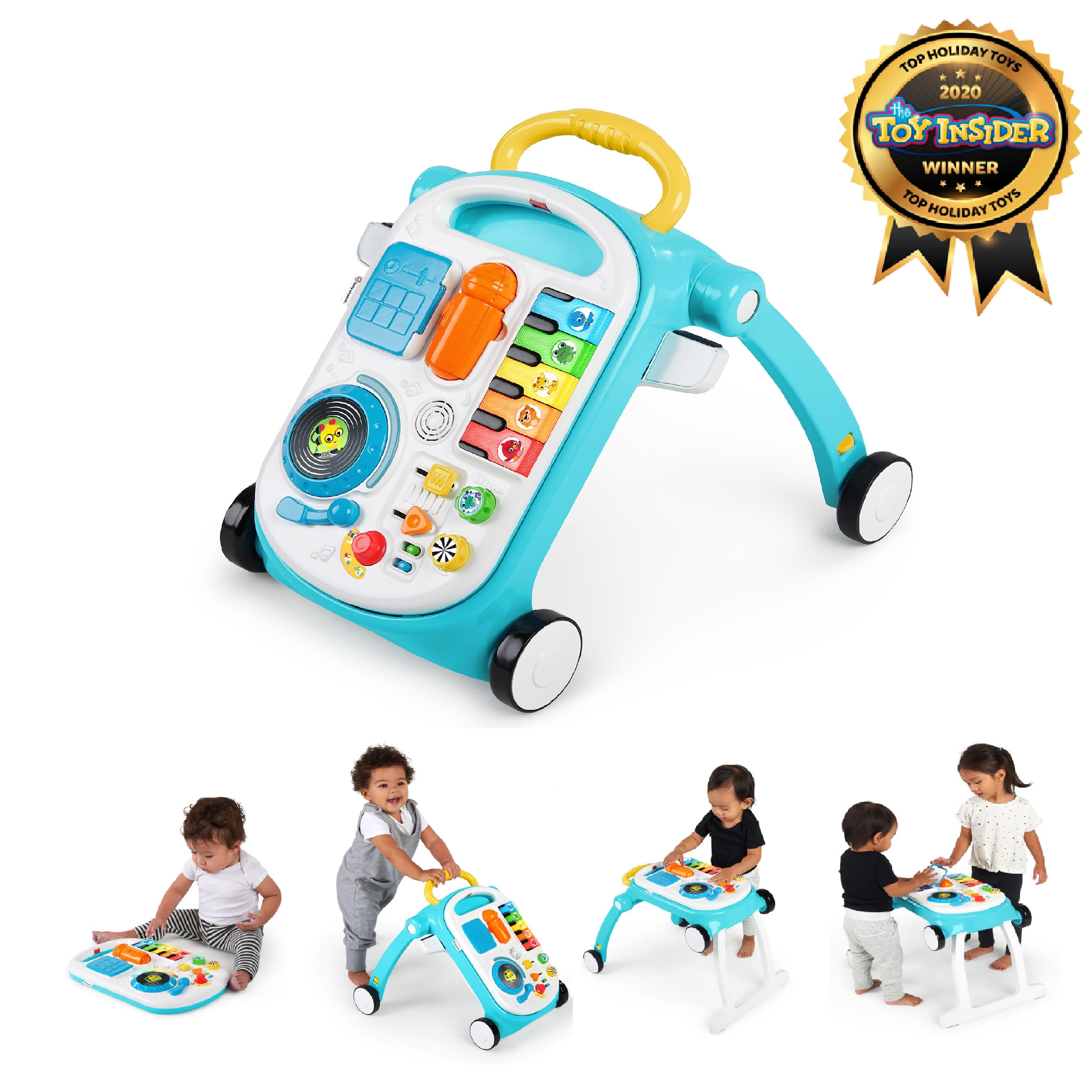 Baby Einstein Musical Mix ‘N roll 4in1 Push Walker, Activity Center