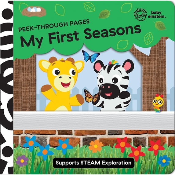 Baby Einstein: My First Seasons Peek-Through Pages, (Board Book)