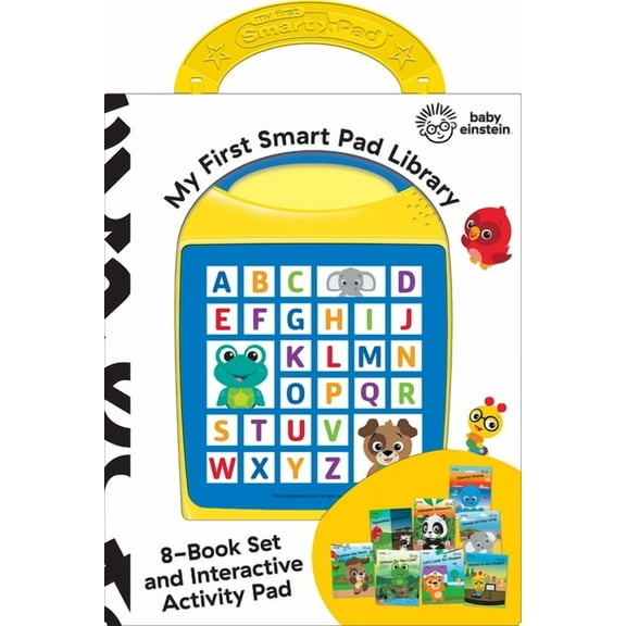 Baby Einstein: My First Smart Pad Library 8-Book Set and Interactive Activity Pad Sound Book Set, (Paperback)