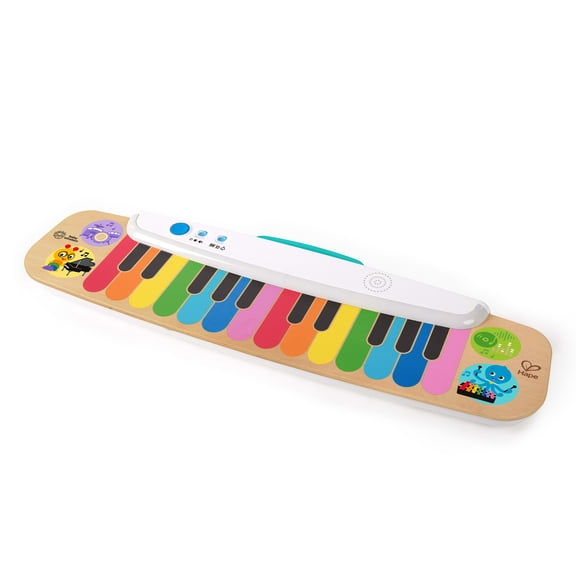 Baby Einstein Notes & Keys Magic Touch Wooden Electronic Keyboard Toddler Toy, Unisex, Ages 12 months +