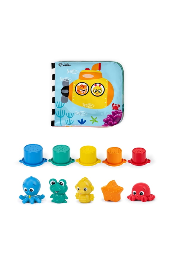 Ocean Explorers Opus Bath Pals 11-Piece Gift Set, Ages 3+ Months