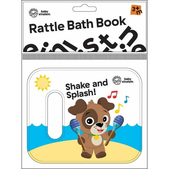 Baby Einstein: Shake and Splash! Rattle Bath Book, (Paperback)