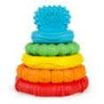 thumbnail interactive-video image 1 of Baby Einstein Stack & Teethe Multi-Textured Easy-to-Grasp 5-Piece Teether Toy Set, Ages 3 Months +, 1 of 15