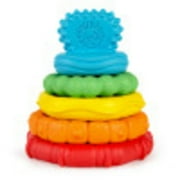 Baby Einstein Stack & Teethe Multi-Textured Easy-to-Grasp 5-Piece Teether Toy Set, Ages 3 Months +