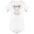 thumbnail image 1 of Baby Elephant Design Bodysuit Infant -Image by Shutterstock,  Newborn, 1 of 2