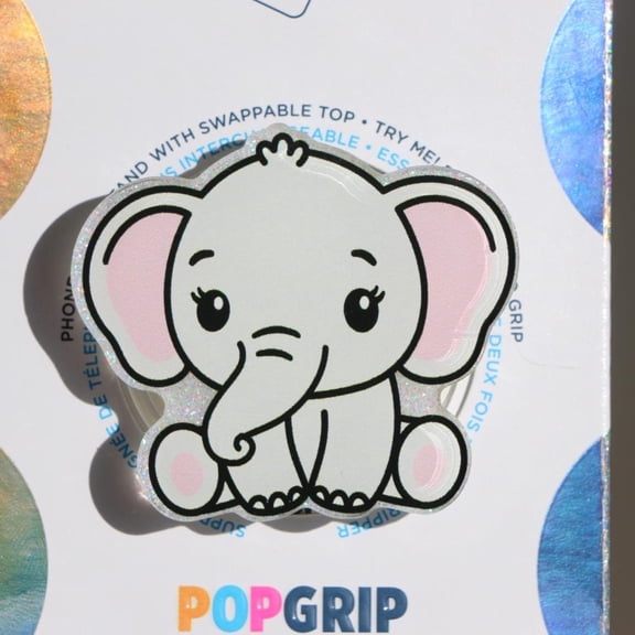 Baby Elephant Phone Grip, Cute Elephant Popsocket Magsafe