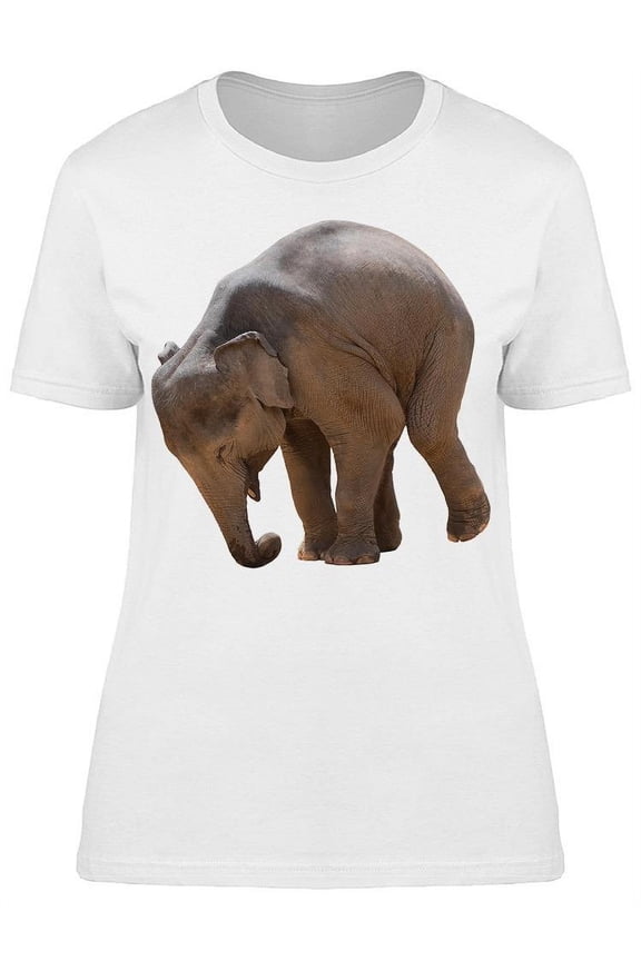 Baby Elephant Standing Frontlegs T-Shirt Women -Image by Shutterstock, Female x-Large