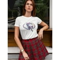 thumbnail image 1 of Baby Elephant With Heart Glasses T-Shirt Women -Image by Shutterstock, Female XX-Large, 1 of 4