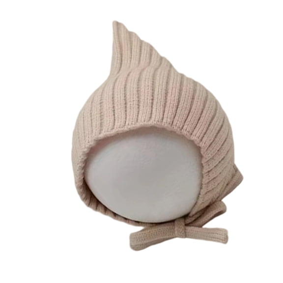 Baby Elves Hat Pointed Top Earflap Hat for Christmas Party Dressingup Lovely Headwear Winter Holiday Event Head Accessory