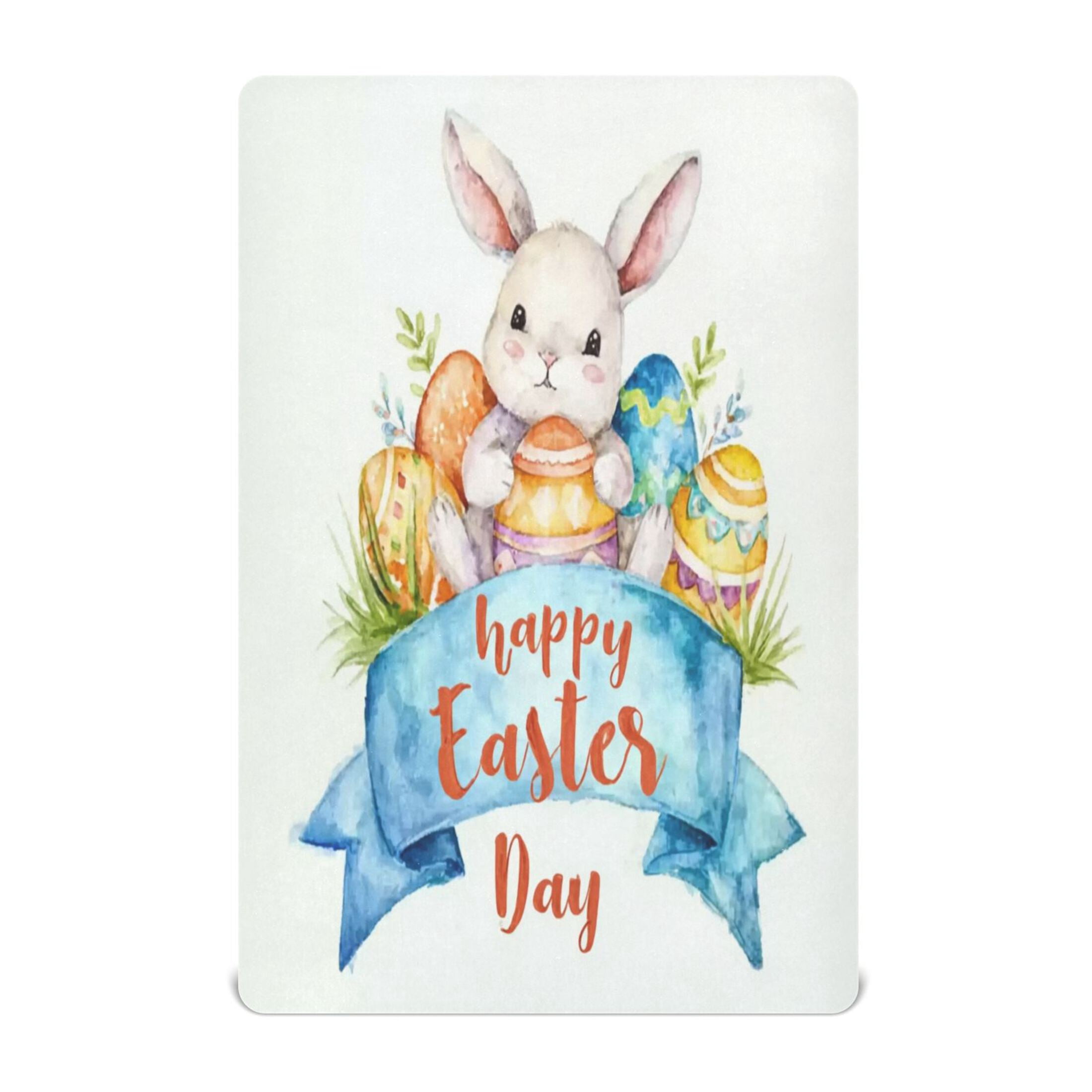 Baby Essentials 52”x 28”- Standard Cotton-like Modal Elastic- The Joyous Easter Festival Design Crib Sheets for Newborns and Toddlers