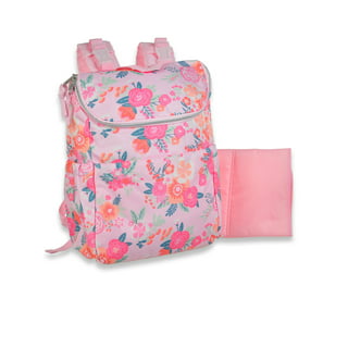 Baby Essentials 3 In 1 Pink Baby Girl Themed Diaper Bag —