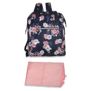 Women's Jingle Dancers Turquoise Multi-Function Diaper Backpack/Diaper Bag