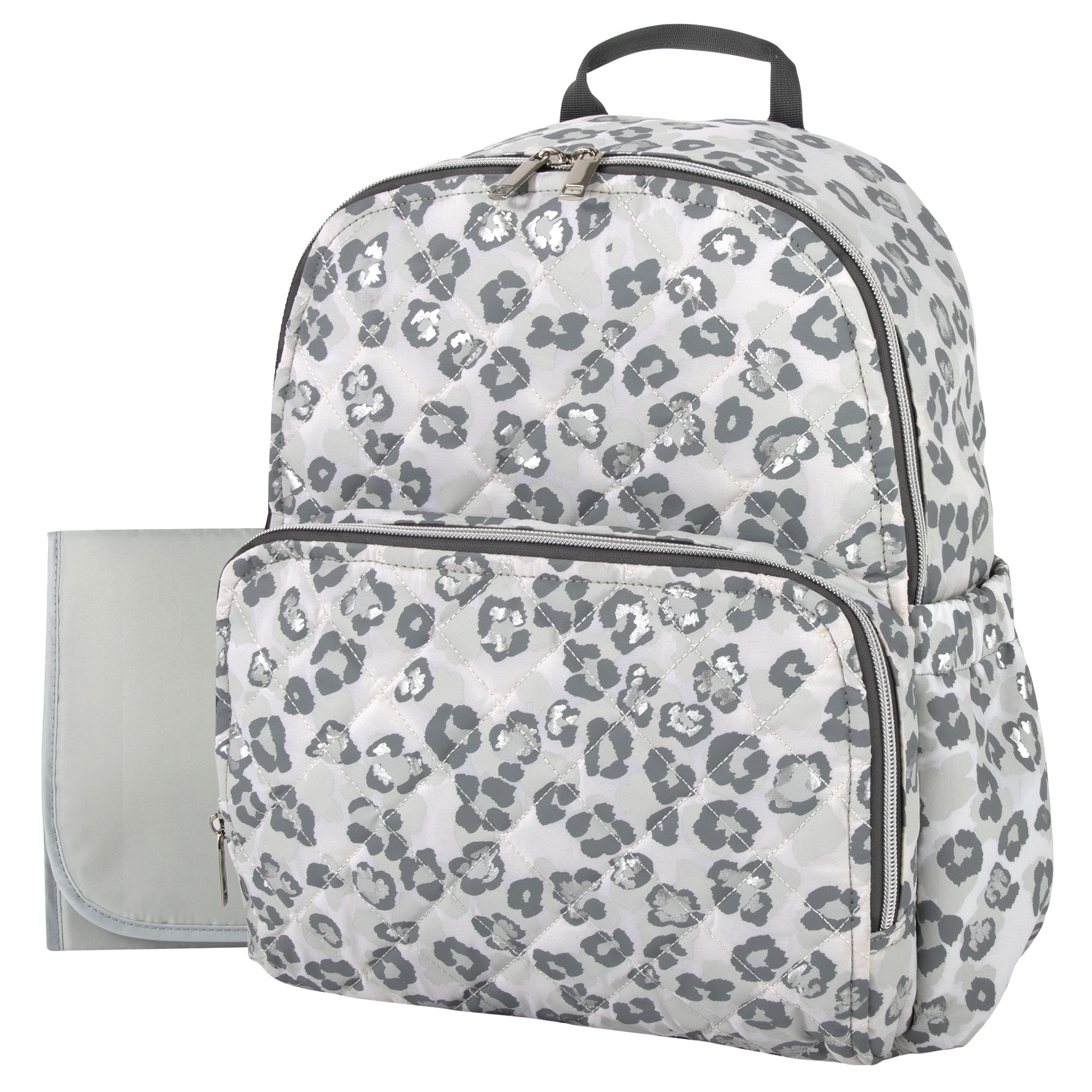 Baby Essentials MultiPocket Animal Print Diaper Bag Backpack with