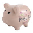 thumbnail image 1 of Baby Essentials My First Piggy Bank for Newborns, Infants and Toddlers in Floral My First, 1 of 5