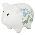 thumbnail image 1 of Baby Essentials My First Piggy Bank for Newborns, Infants and Toddlers in Thank Heaven for Little Boys, 1 of 6