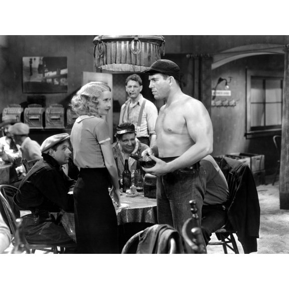 Baby Face Barbara Stanwyck Nat Pendleton 1933 Photo Print (28 x 22)