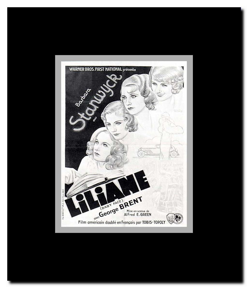 Baby Face Framed Movie Poster