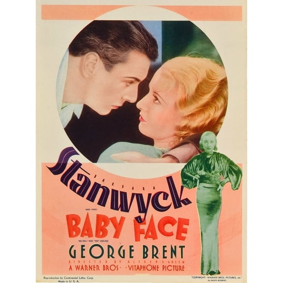 Baby Face Movie Poster Masterprint