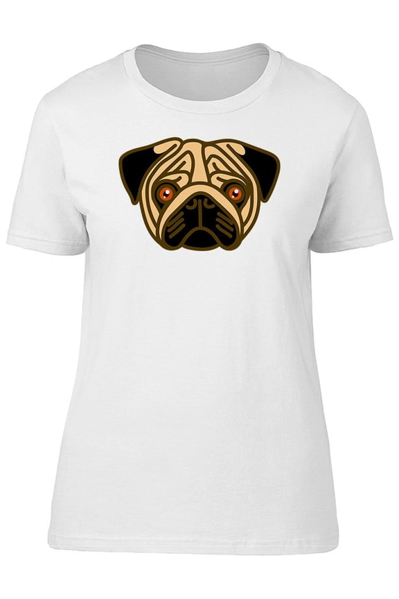 Baby Face Pug T-Shirt Men -Image by Shutterstock, Male Medium
